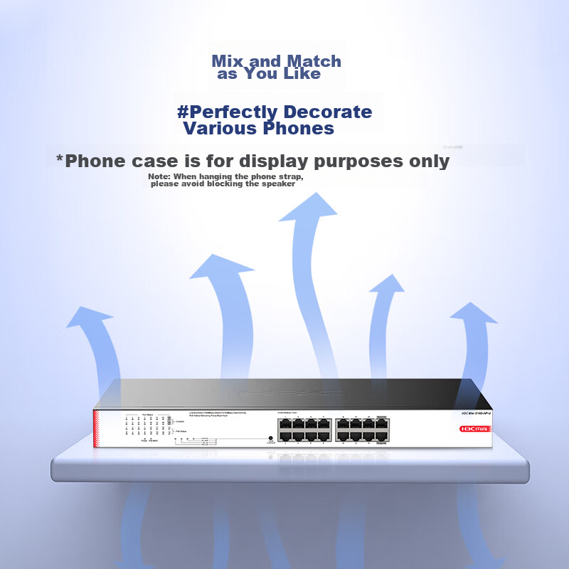 H3C 16-Port Gigabit POE Switch, Unmanaged Enterprise-Grade Switch, Ethernet Spli...