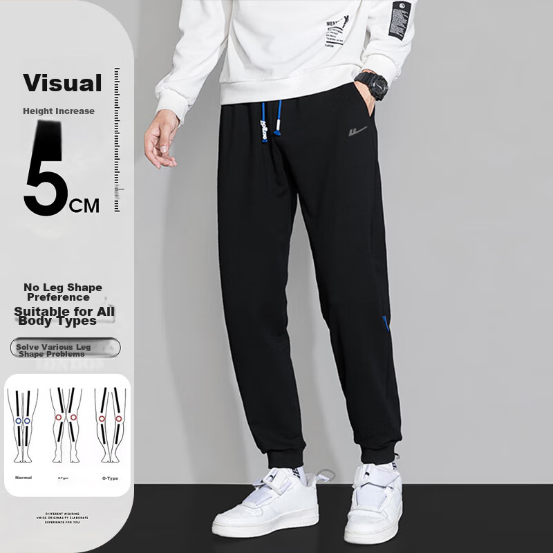 Warrior Casual Pants for Men, Spring And Autumn Loose-Fit Joggers, Versatile Run...