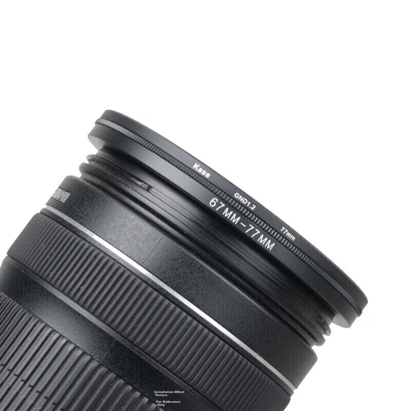 Kase 77mm Lens Adapter, 82mm Filter Thread Adapter Ring, Small Aperture Lens Con...