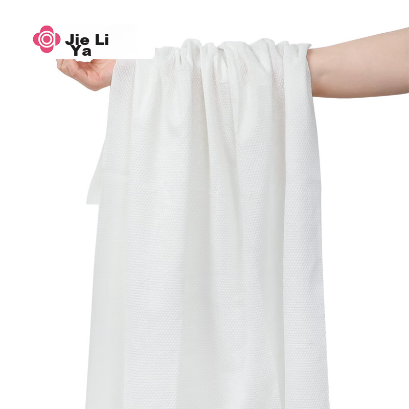 Grace Disposable Compressed Bath Towels, Thickened Pearl Pattern, Portable for T...