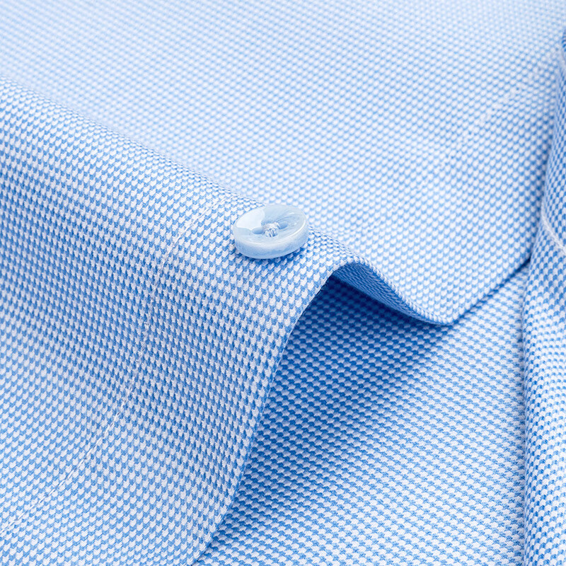 FIRS Wrinkle-Resistant, Stain-Resistant, And Water-Repellent Non-Iron Long Sleev...