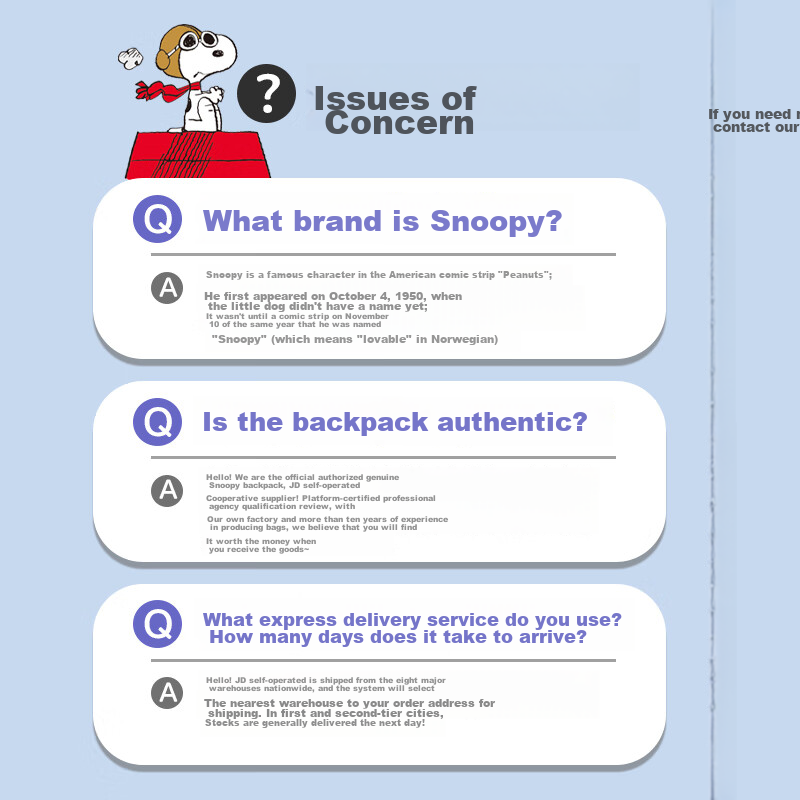 Snoopy Backpack for Elementary School Students, Children's Spine-Protecting And...