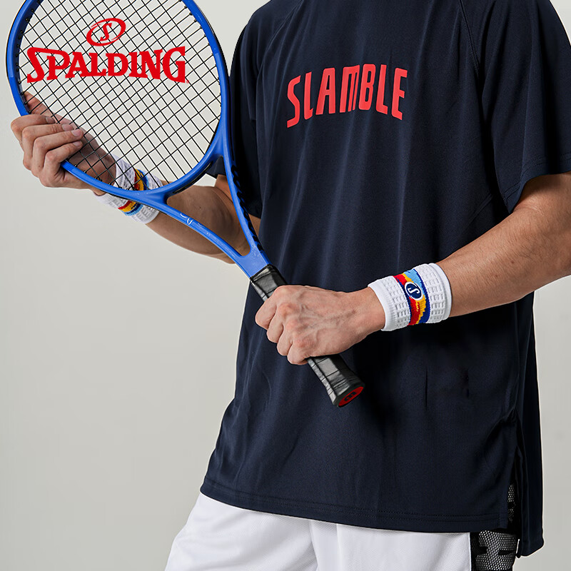 Spalding Basketball Wristband for Men And Women, Fitness Sports, Volleyball, Bad...