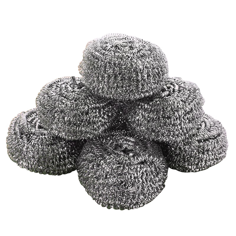 Jiecheng Stainless Steel Large Wire Scrubbers, 20 Grams Each, 20 Pieces Per Pack...