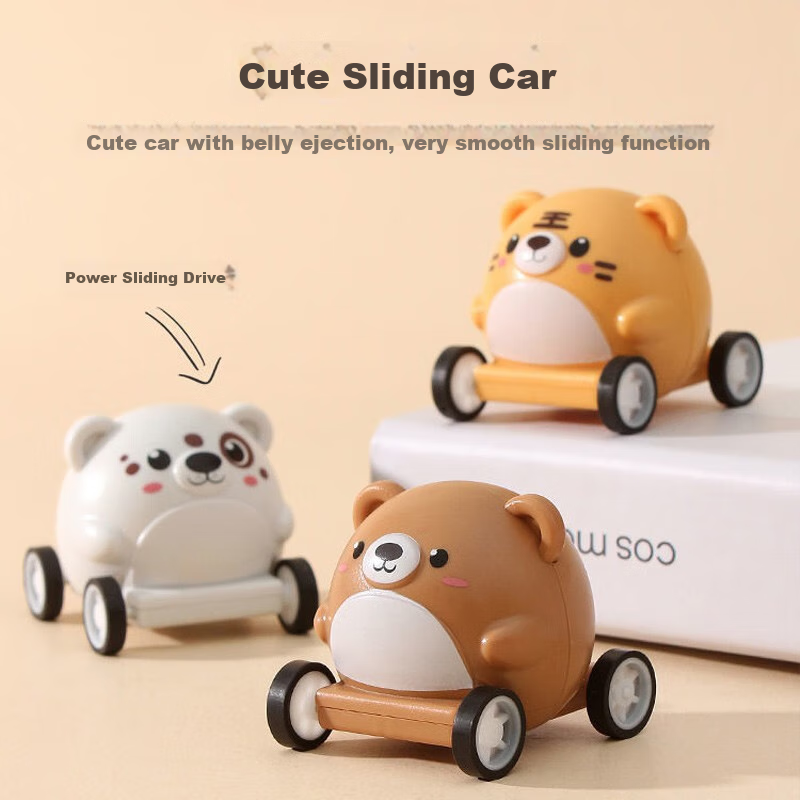 Martin Brothers Inertia Ejection Car Children's Toy, Baby Pull-Back Car Toy for...