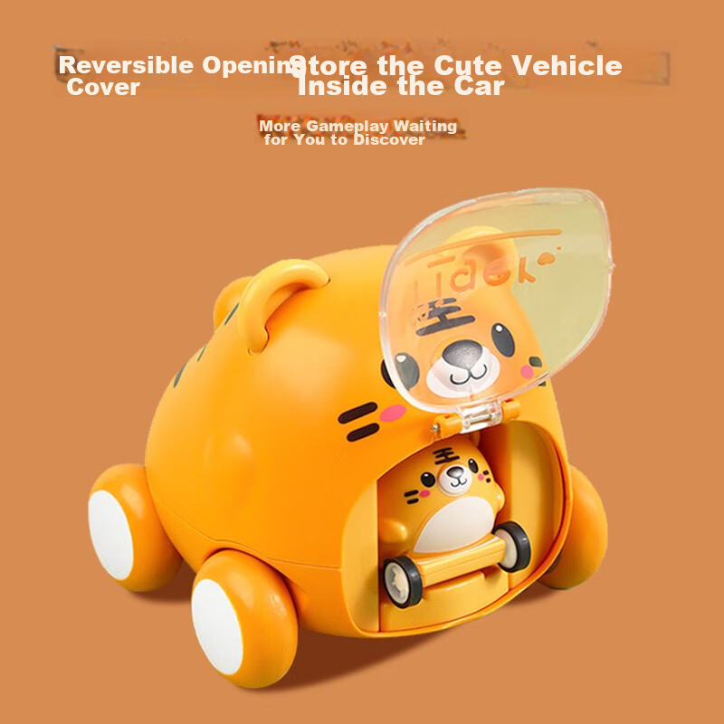 Martin Brothers Inertia Ejection Car Children's Toy, Baby Pull-Back Car Toy for...