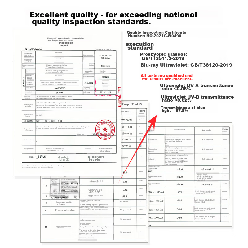 Fantasy Anti-Blue Light Foldable Swiss Imported Material Reading Glasses, Lightw...