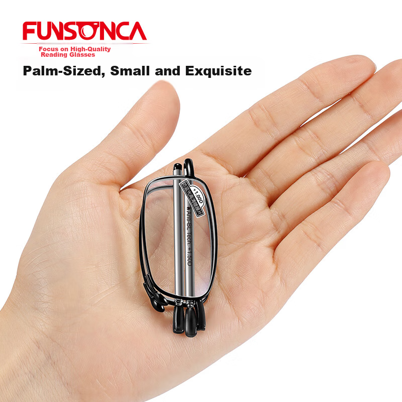 Fantasy Anti-Blue Light Foldable Swiss Imported Material Reading Glasses, Lightw...