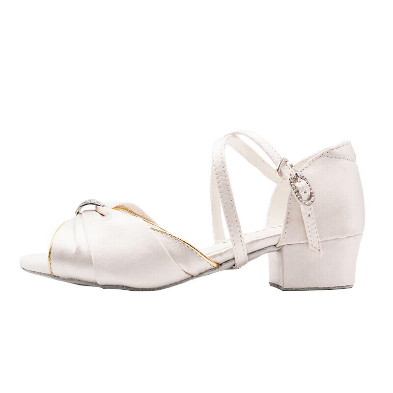 Sansha Children's Latin Dance Shoes for Girls, Soft-Soled Ballroom Dance Nationa...