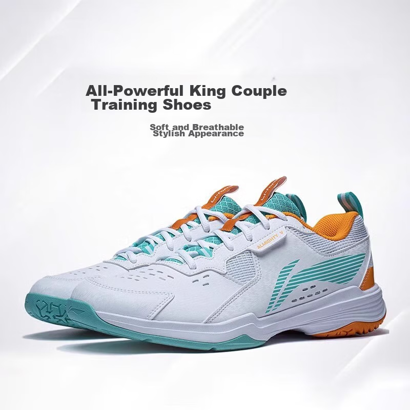 LI-NING Badminton Shoes, Unisex, Shock-Absorbing, Wear-Resistant, Training Shoes...