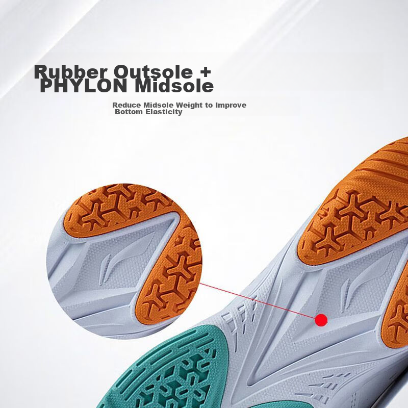 LI-NING Badminton Shoes, Unisex, Shock-Absorbing, Wear-Resistant, Training Shoes...