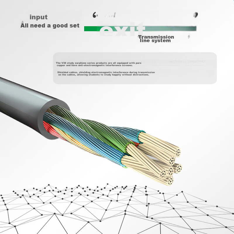 Shenglai V38 Laptop Headphones with Microphone, Wired Headphones with Dual Plugs...