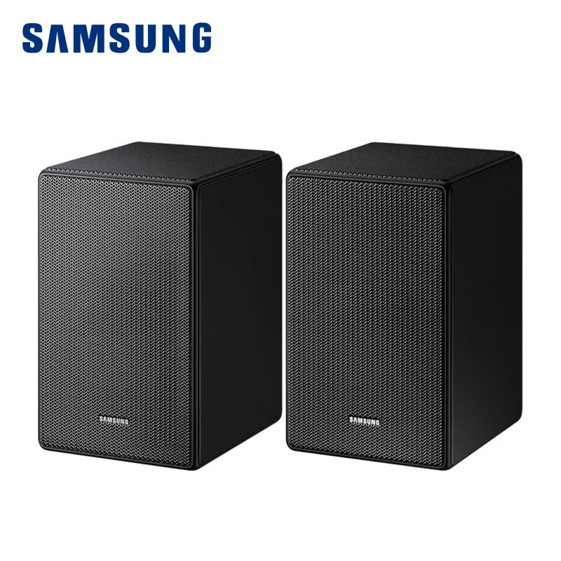SAMSUNG SWA-9500S Wireless Rear Surround Speakers, Bar-Shaped Soundbar, Dolby At...