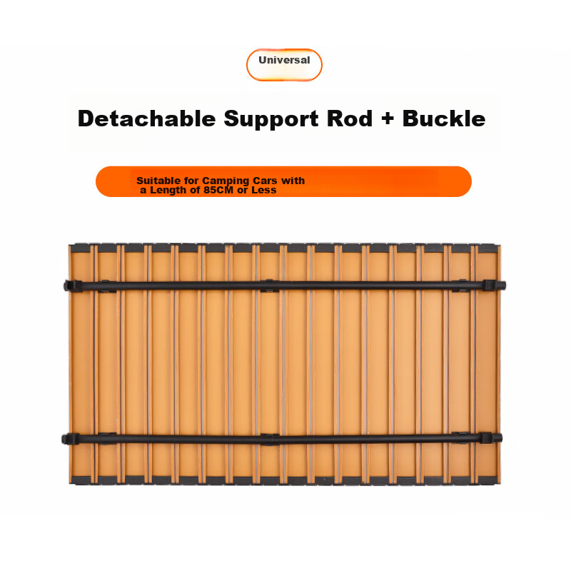 Suncojia Outdoor Camping Table Top, Campsite Cart, Street Vending Cart, Picnic C...