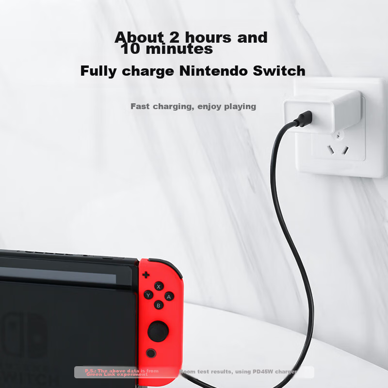 Lulian Type-C Data Cable, Double-Ended PD60W Fast Charging, Ctoc Car Charging Ca...