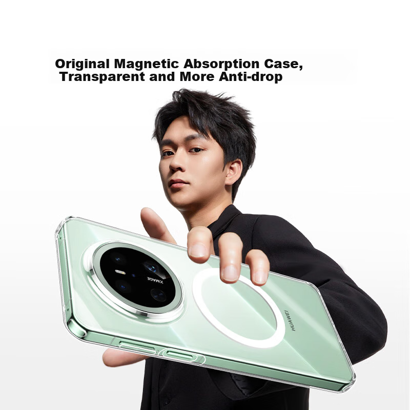 UGREEN Transparent Ultra-Thin Magnetic Adsorption Full Protection Case for Huawe...