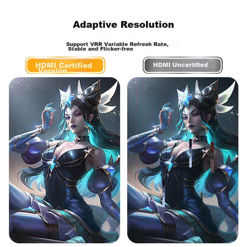 Llano HDMI Cable 2.1 Version High-Definition Video Connection Cable 8K60Hz 4K240...