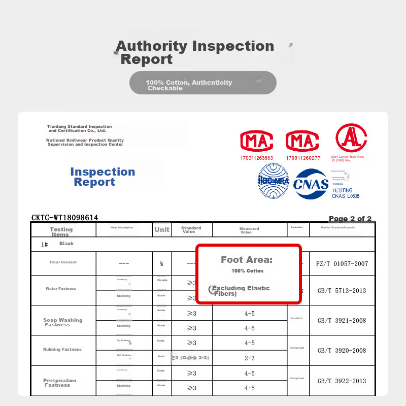 Langsha Men's Socks, Pure Cotton, Double-Needle, Mid-Calf, Antibacterial, Odor-R...