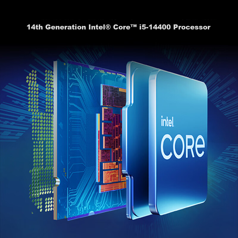 Lenovo Tianyi 510pro Business Desktop Computer Tower (14th Gen Core I5-14400, 32...