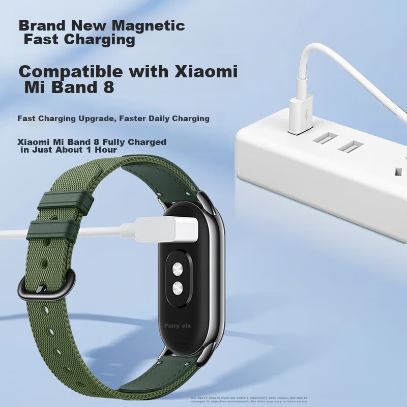 Stiger [Bold Cable] Compatible with Xiaomi Band 8/9/10/NFC/8Pro/9Pro Charging Ca...
