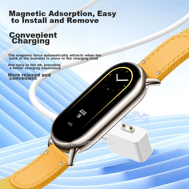 Stiger [Bold Cable] Compatible with Xiaomi Band 8/9/10/NFC/8Pro/9Pro Charging Ca...