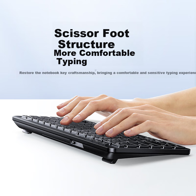 Lulian Wireless Bluetooth Keyboard Compatible with Apple Mac, Huawei Laptops, IP...