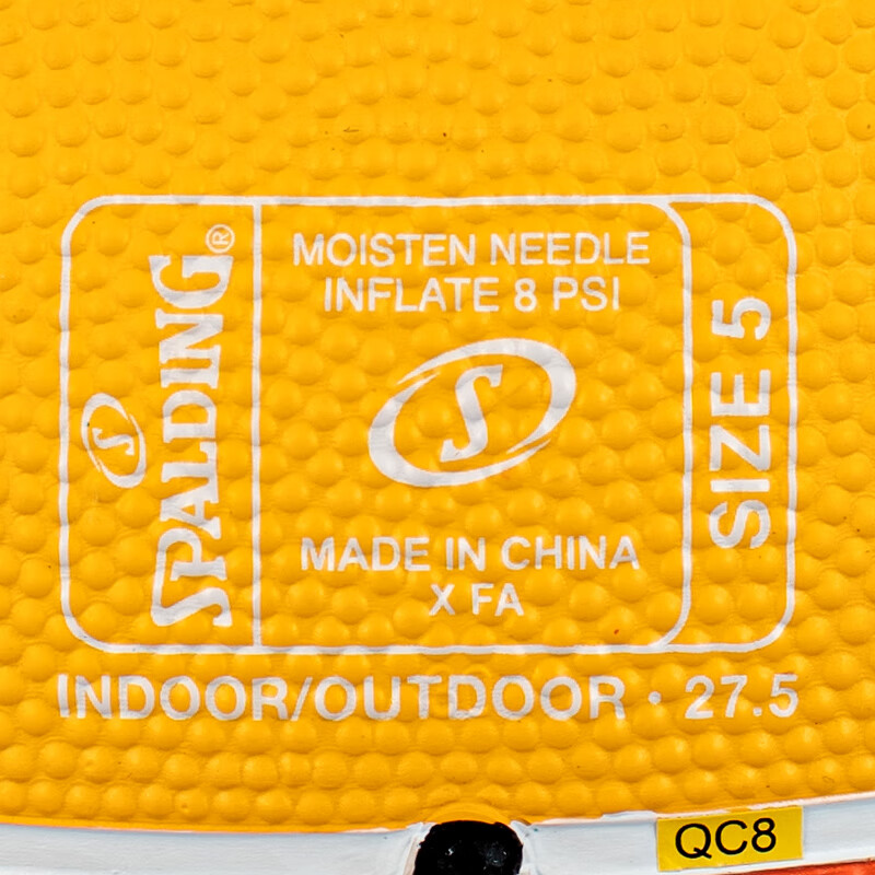 Spalding Basketball, Size 5, for Children, Students, Teenagers, Middle School En...