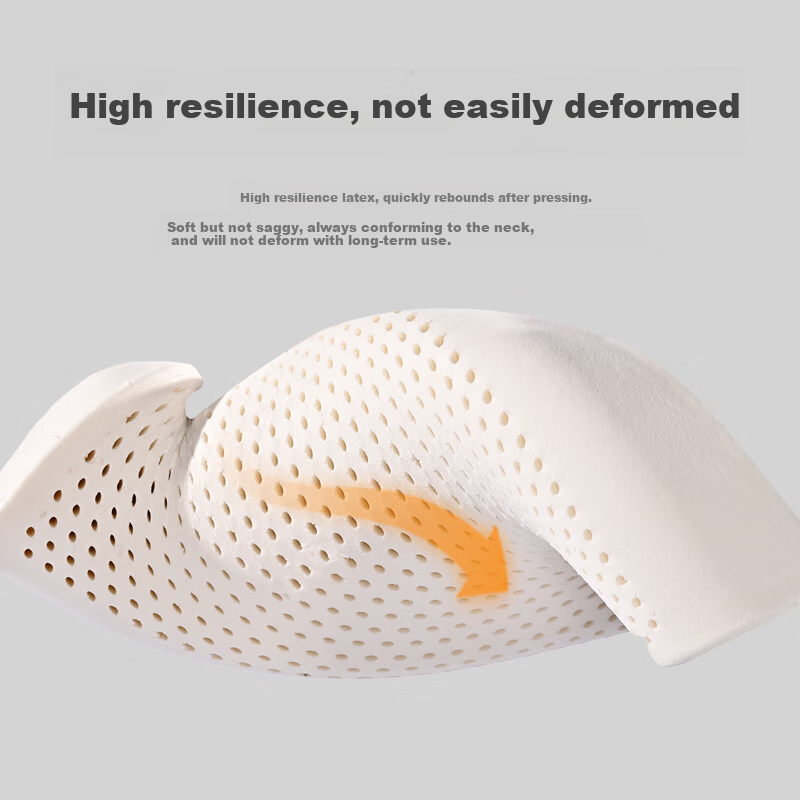 MENGYISHU Latex Pillow Thailand Imported Natural Rubber Adult Home Breathable Pi...
