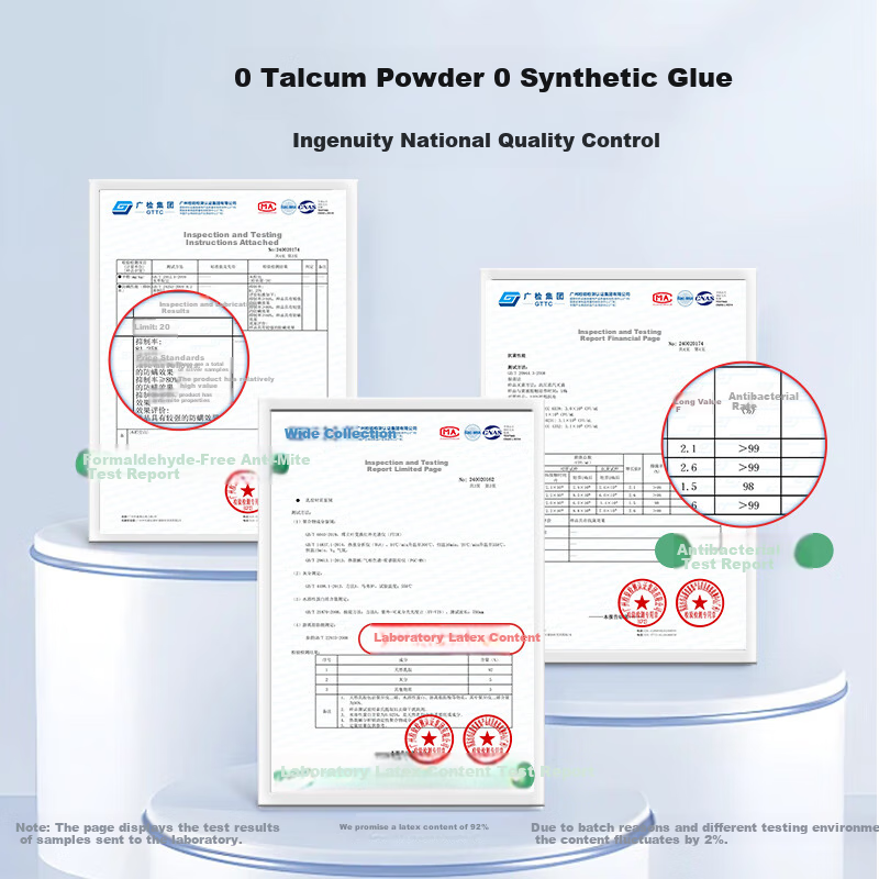 MENGYISHU Latex Pillow Thailand Imported Natural Rubber Adult Home Breathable Pi...