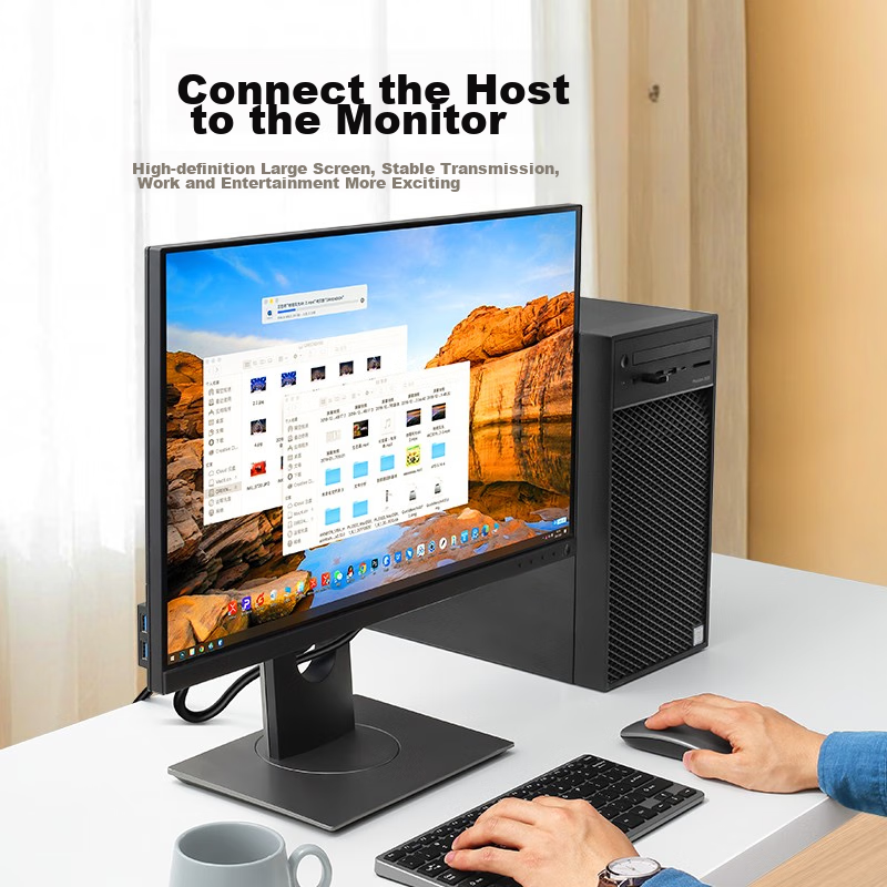 Lulian DVI Cable, DVI 24+1 Converter Cable, DVI-D Male to Male Dual-Channel Digi...