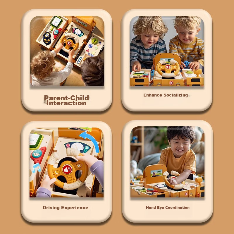 Mabao Shabao Children's Toy Car, Assembly And Disassembly Transforming Bus, Baby...