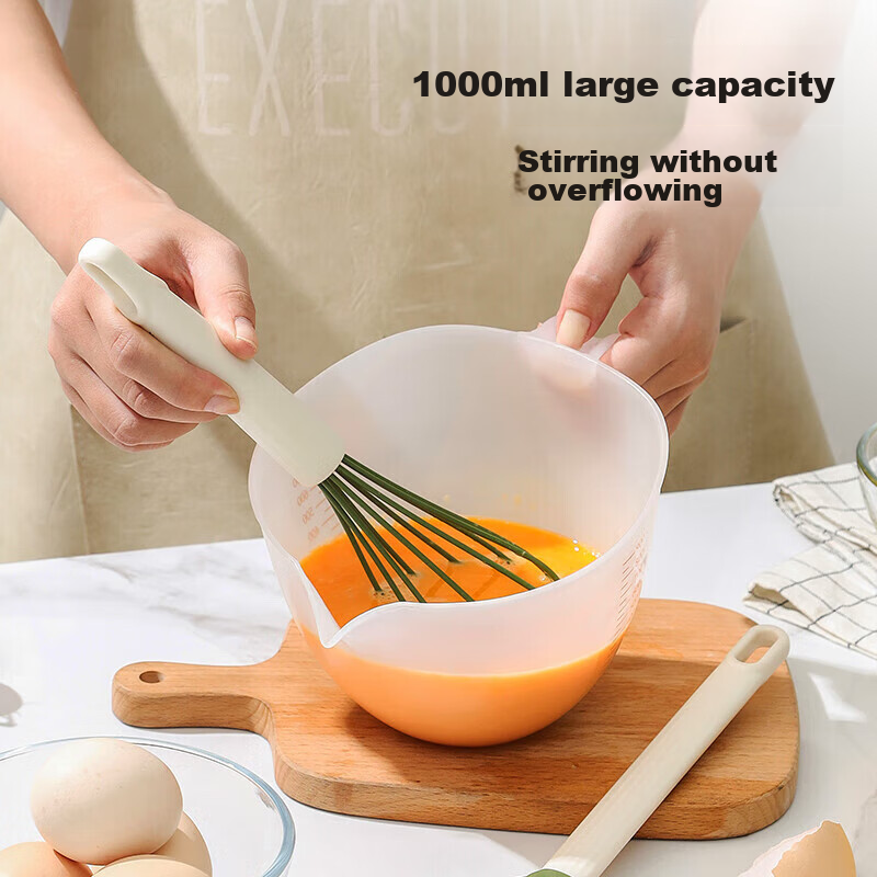 Maxcook Oil Brush Scraper, Filter Measuring Cup, Egg Beater, Brush, Spatula, Coo...