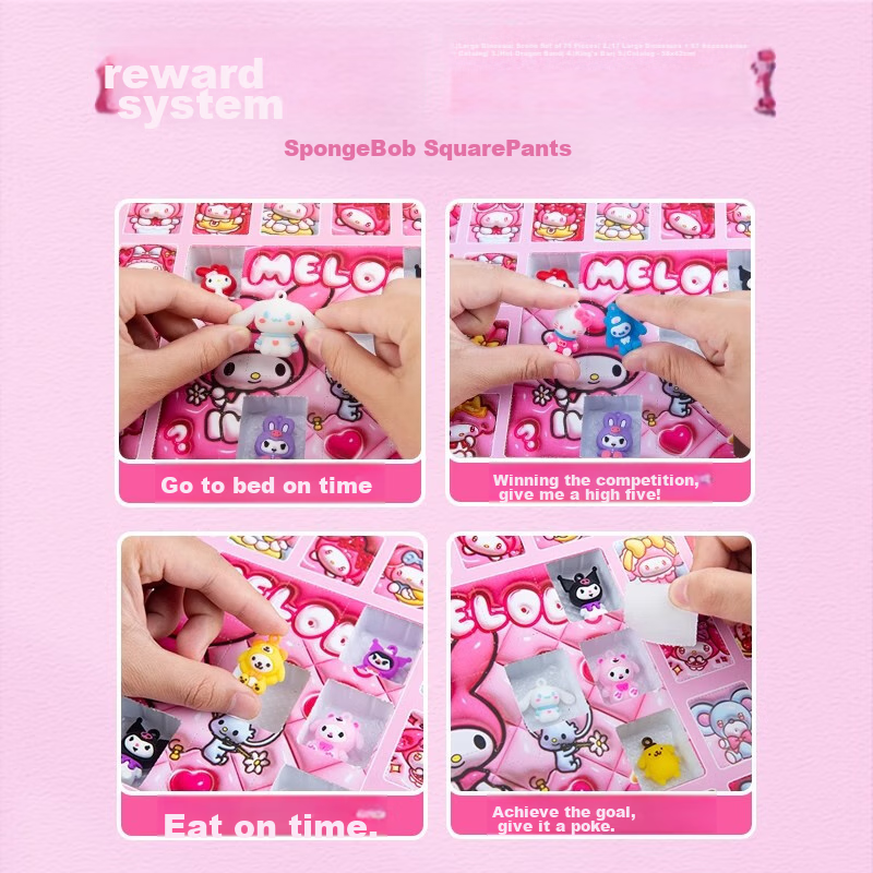 Lezhe Kuluomi Egg Party 80-Hole Blind Box Toy for Boys And Girls Aged 3-6 Poke A...