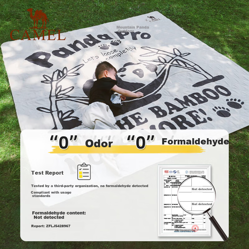 CAMEL Picnic Mat Outdoor Camping Tent Moisture-proof Mat Picnic Camping Waterpro...
