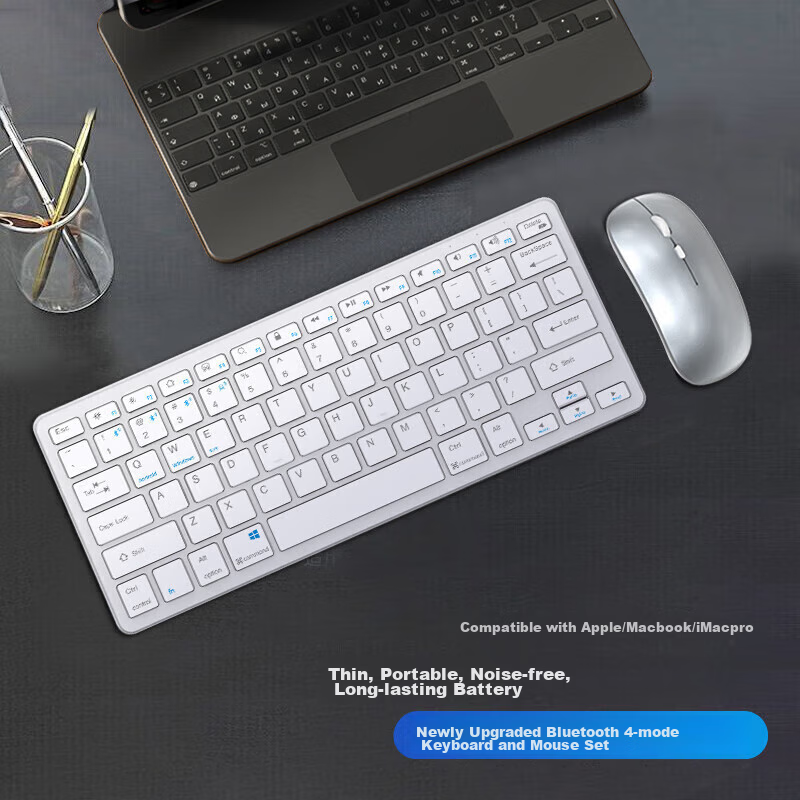 Stiger Wireless Mouse And Keyboard Combo for Mac, Office Laptop Wireless Bluetoo...