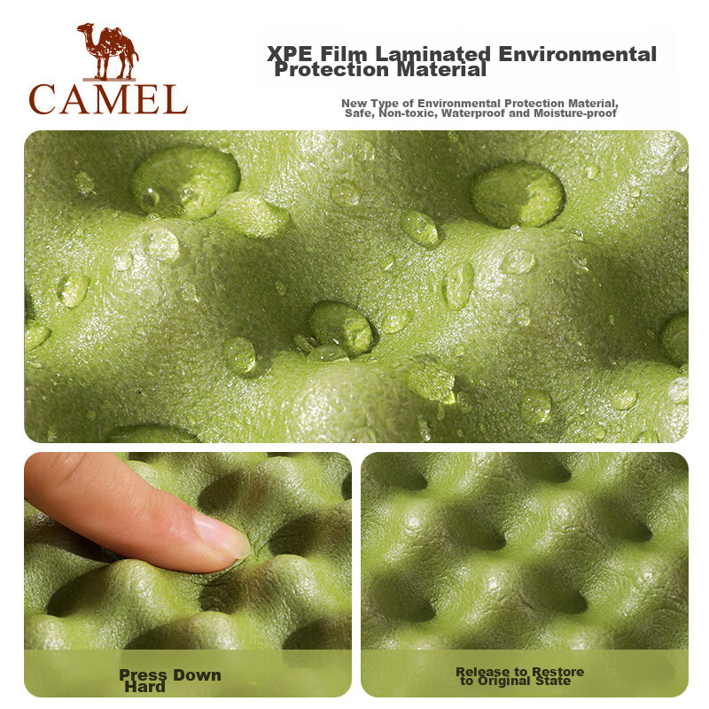 Camel (CAMEL) Egg Nest Moisture-Proof Mat, Outdoor Camping Egg Tray Mat, Tent Sl...