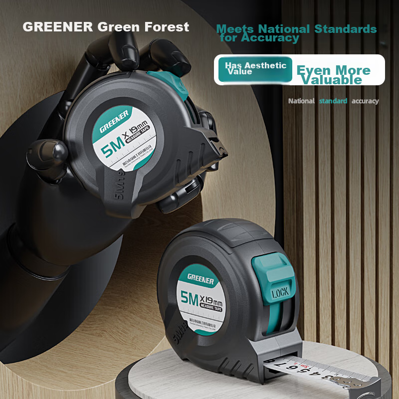 Lülin Steel Tape Measure 3m/5m/10m Thickened Household Measuring Tape Meter Rule...