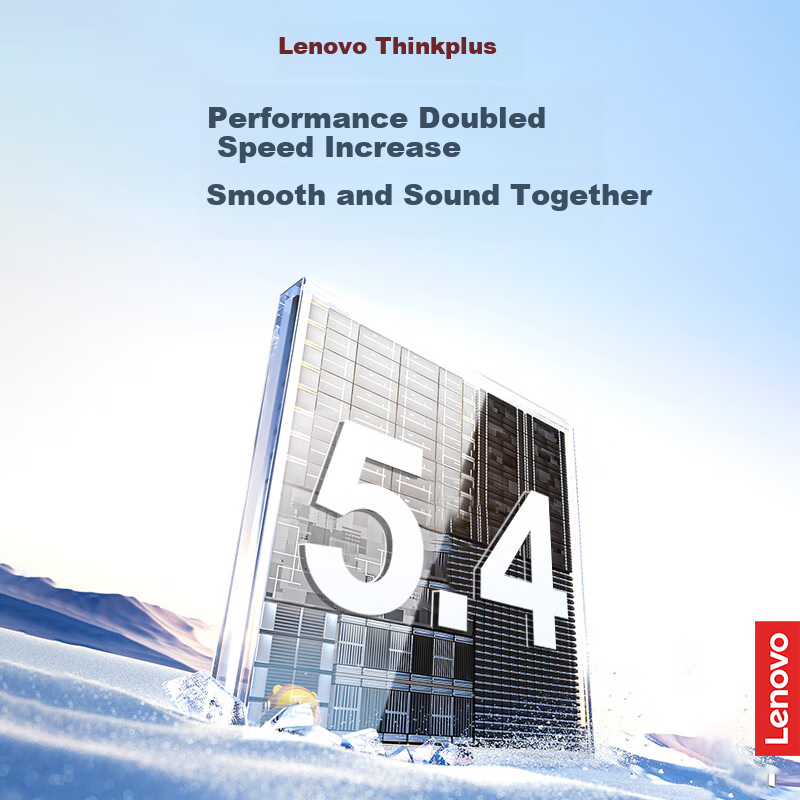 Lenovo [2025 Latest Model] True Wireless Bluetooth Earbuds, In-Ear Call Noise Re...