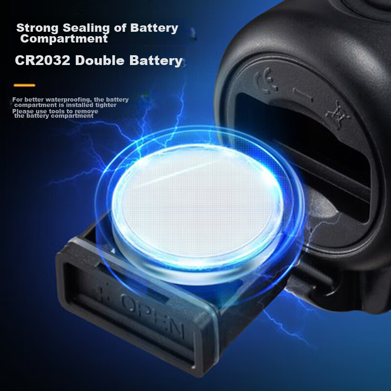 ROCKBROS Bicycle Electric Horn Bell, Universal for Road Bikes, Mountain Bikes, E...