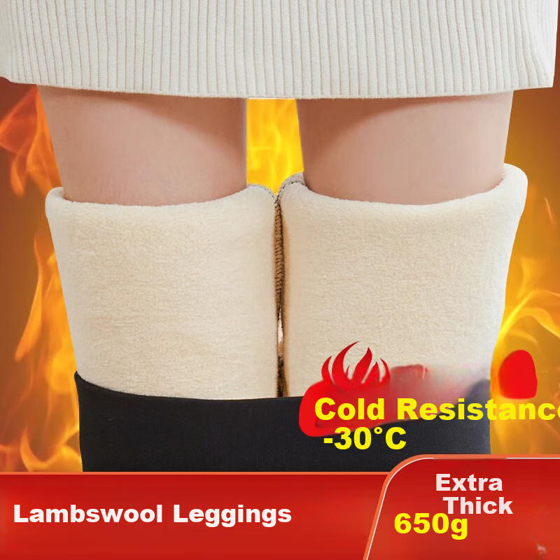 LangSha 24 Years Autumn and Winter New Lamb Cashmere Thickened Warm Pants Women'...