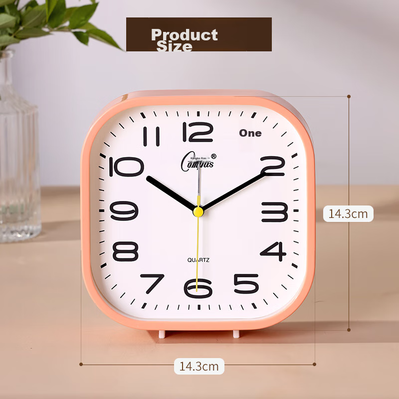 Kangbasai Desktop Alarm Clock for Children And Students, Simple Bedroom Bedside...