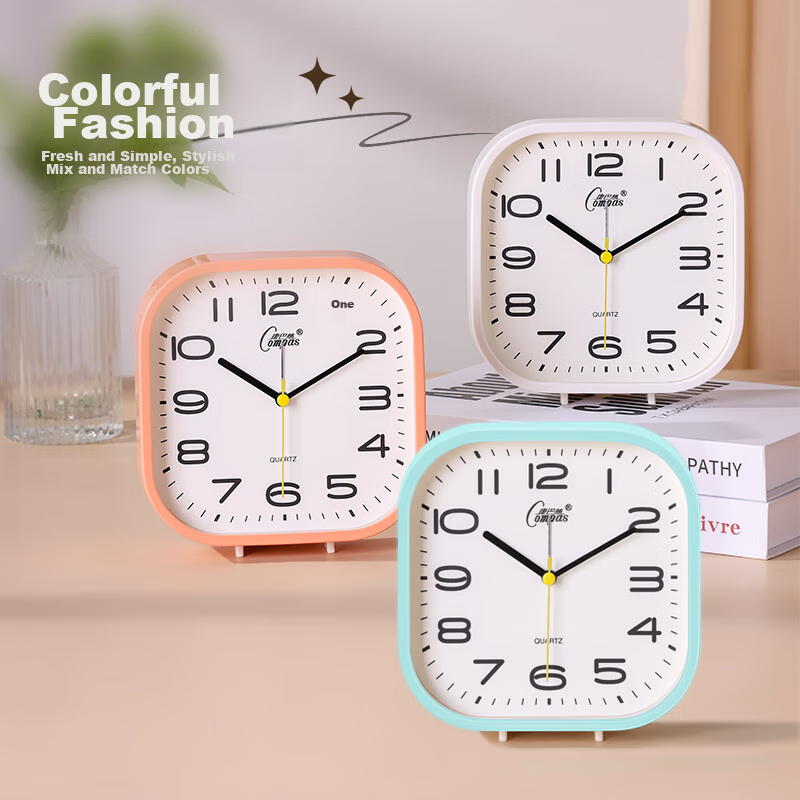 Kangbasai Desktop Alarm Clock for Children And Students, Simple Bedroom Bedside...