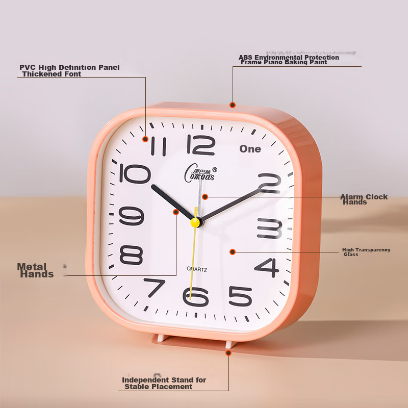 Kangbasai Desktop Alarm Clock for Children And Students, Simple Bedroom Bedside...