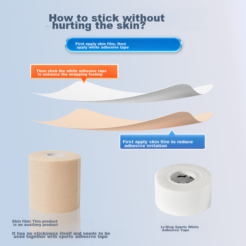 LI-NING Muscle Tape, Sports Tape, Skin Film, Foot Bandage, Elastic Self-Adhesive...
