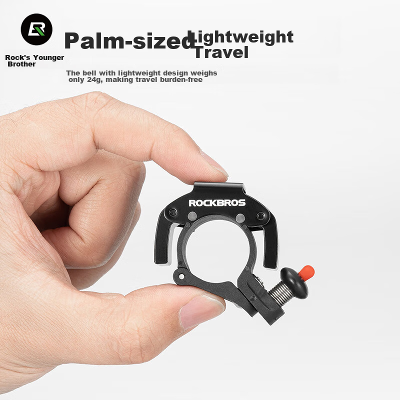 ROCKBROS Aluminum Alloy Bicycle Bell for Mountain And Road Bikes, Children's Fol...