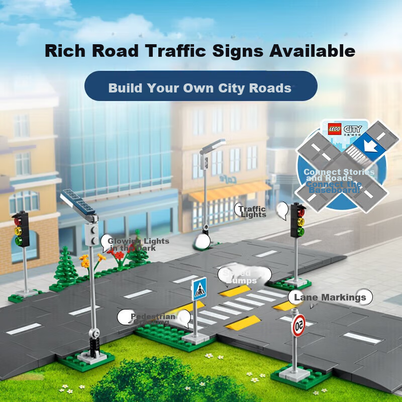 LEGO City Series 60304 Building Blocks, 5+ Years Old, Boys' Toy, Birthday Gift