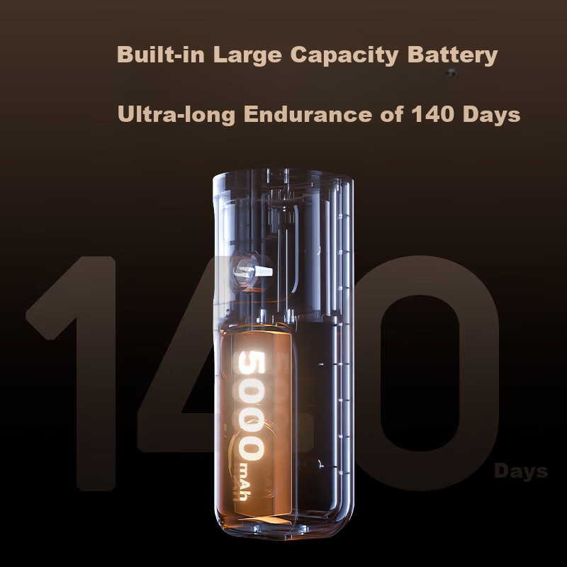 Lemon Home Wireless Fish-Eye Visual Doorbell, 360-Degree Wide-Angle Battery Surv...