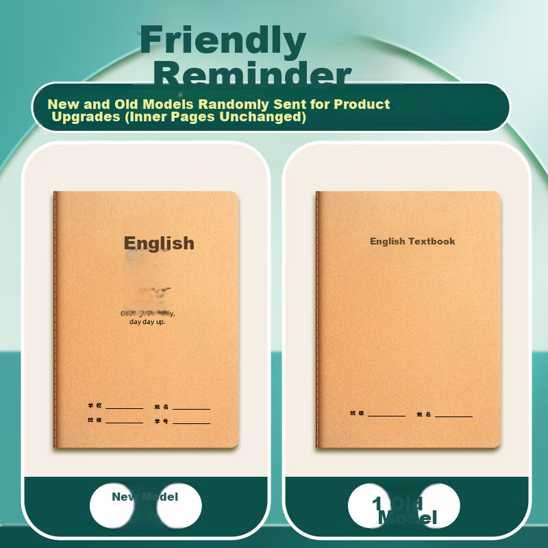 Licao English Notebook 16k14 Grid English Exercise Book for Primary And Middle S...