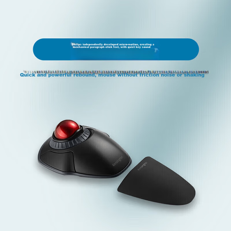 Kensington Wireless Trackball, Ergonomic Mouse, Wireless Bluetooth, for Home Off...