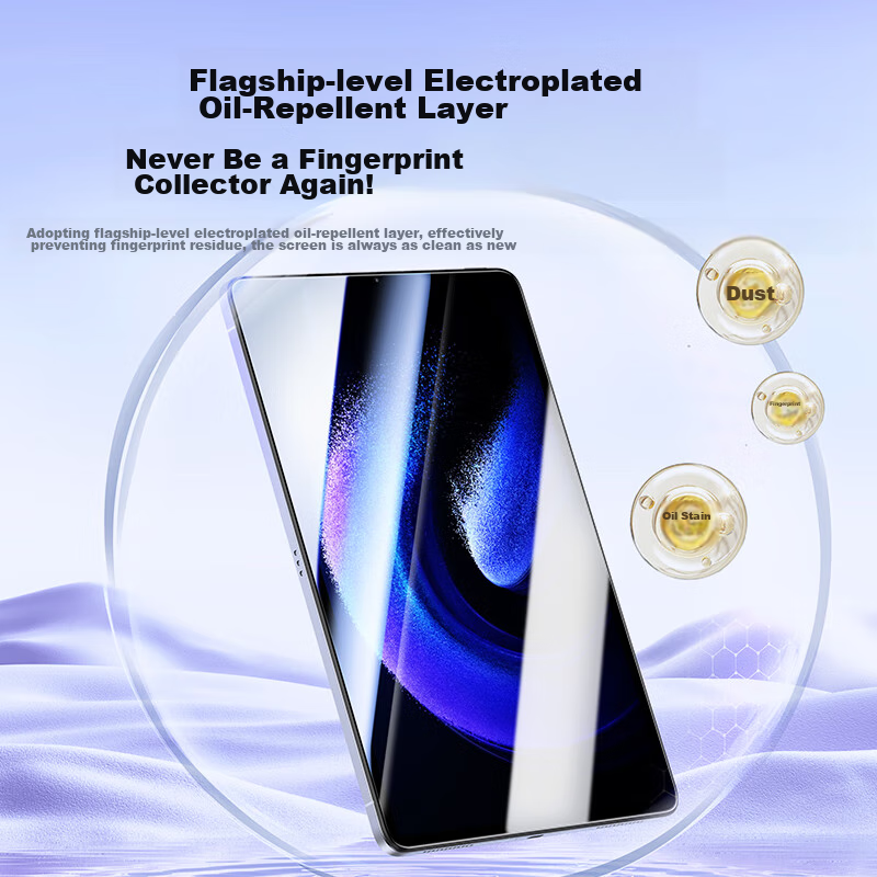 Lulian Tempered Glass Screen Protector for Xiaomi Pad 6/6 Pro 2023 Model, 11-Inc...